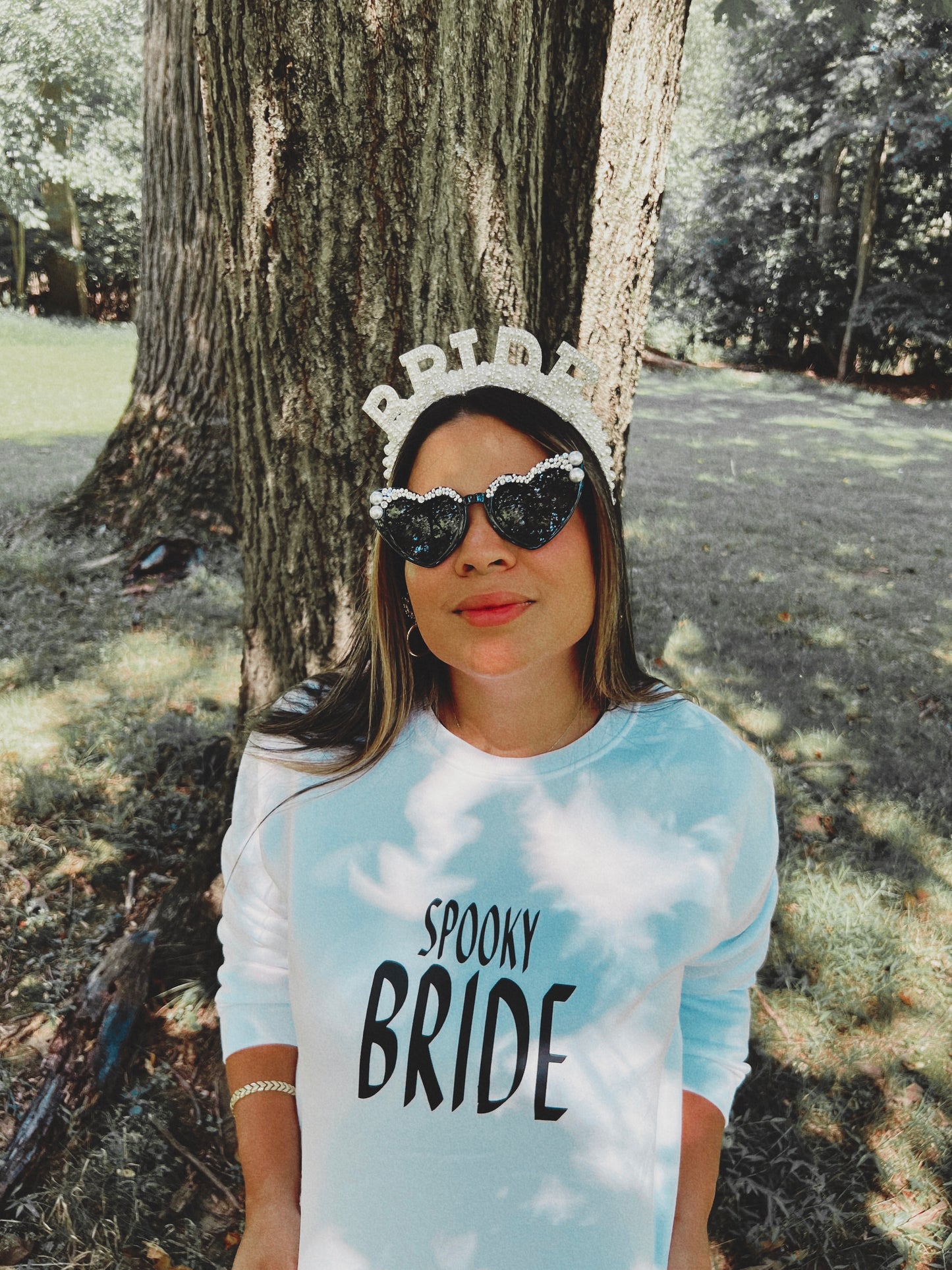 Spooky bride sweater